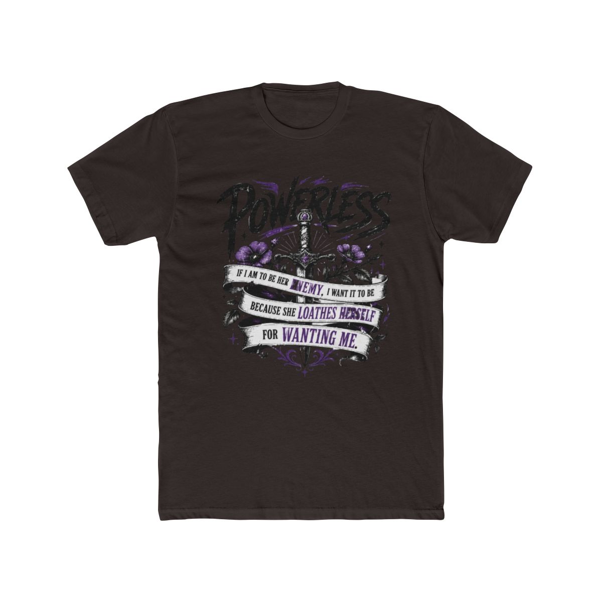 Powerless, Lauren Roberts - Dark Romance Pullover, Enemies to Lovers Bookish T Shirt - alternate angle 2, merchandise