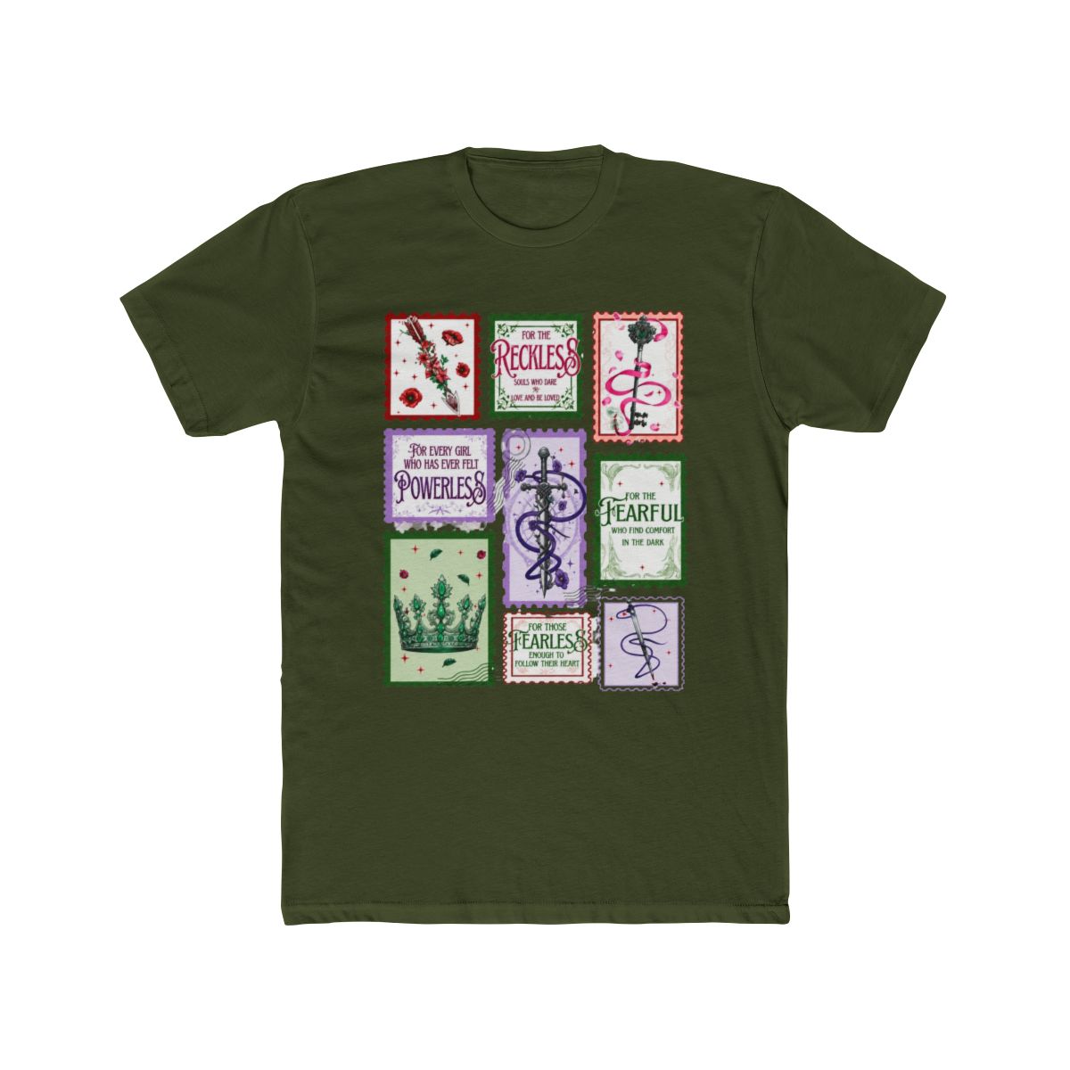 Powerless Comfort Colors Shirt, For Every Girl Who Has Ever Felt, Fearless Lauren Tee, Kai And Paedyn, Reckless Fearful, Enemies to Lovers | Lauren Roberts - alternate angle 5, merchandise