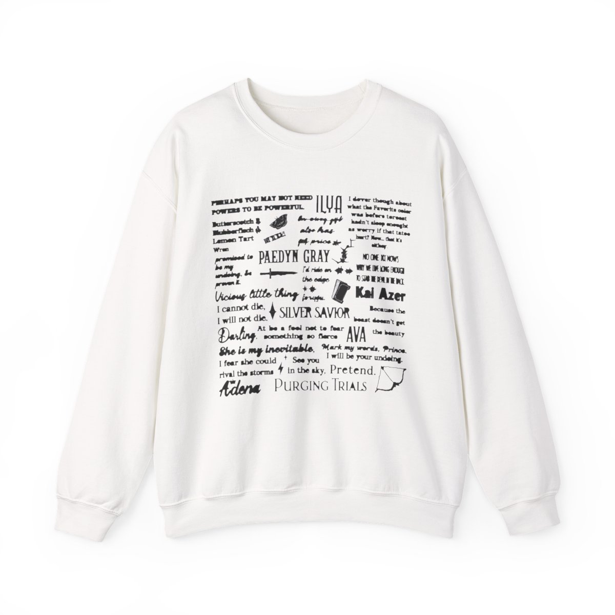 Powerless Book Quotes Sweatshirt | Lauren Roberts Crewneck - Etsy - Official sweatshirts merchandise