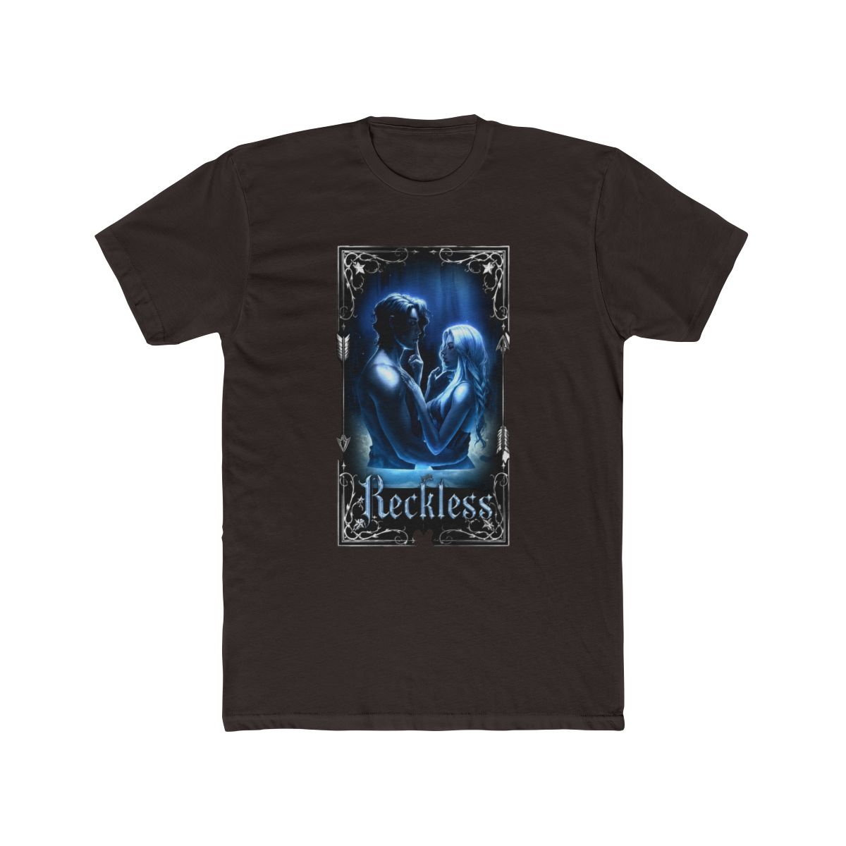 Powerless Reckless Pae & Kai Portrait Boyfriend Fit Girls T Shirt | Lauren Roberts - alternate angle 2, merchandise
