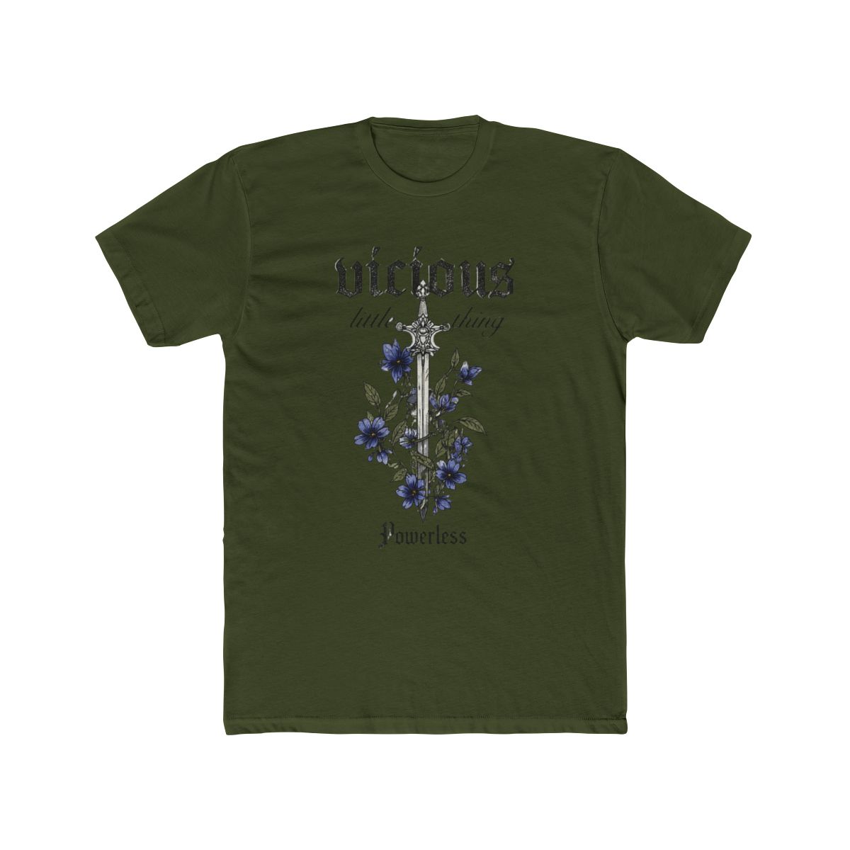 Powerless Vicious Little Thing Girls T Shirt | Lauren Roberts - alternate angle 5, merchandise