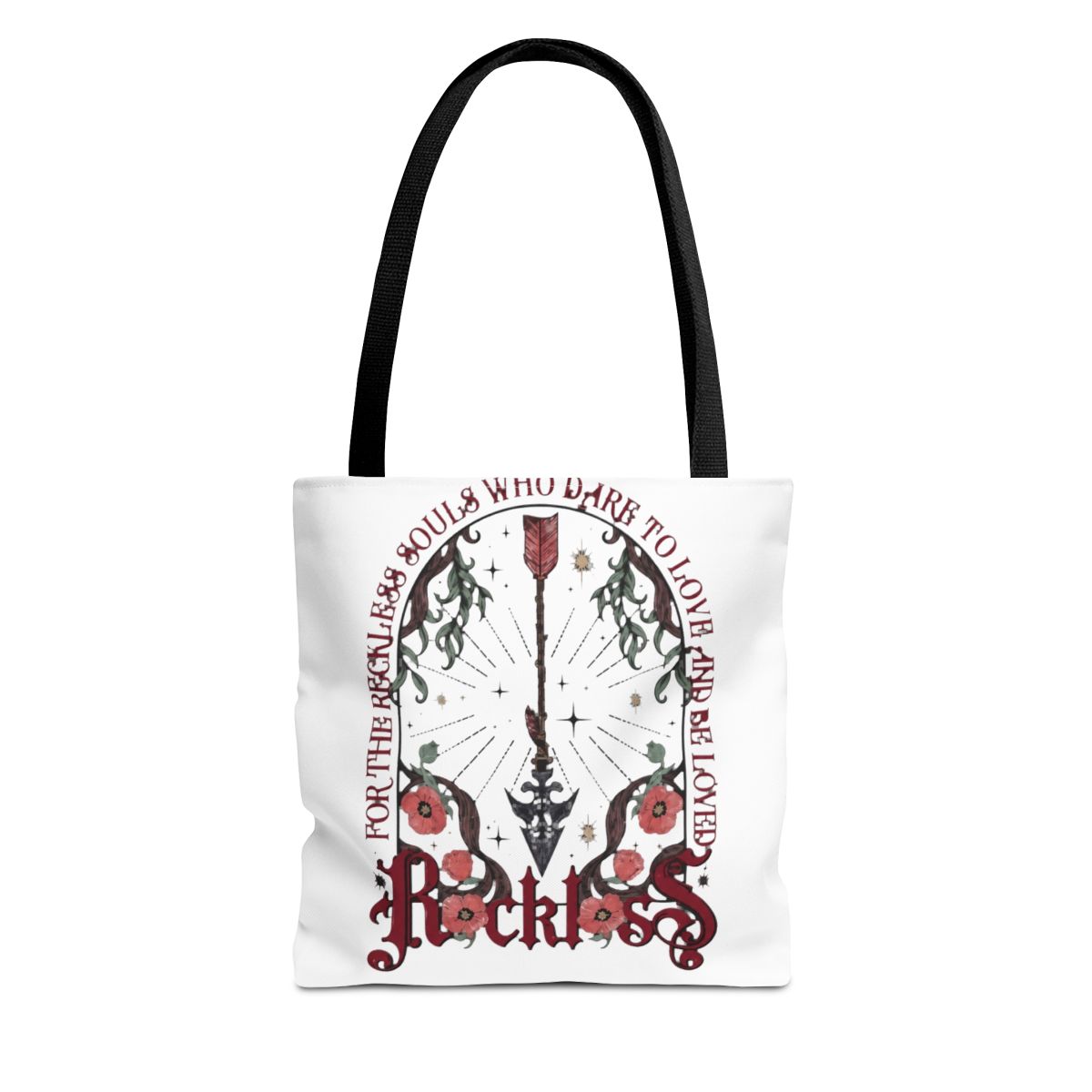 VAMSII Powerless Book Merch Powerless Reckless Book Quote Inspired Crossbody Bag Romantasy Novel Gifts | Lauren Roberts