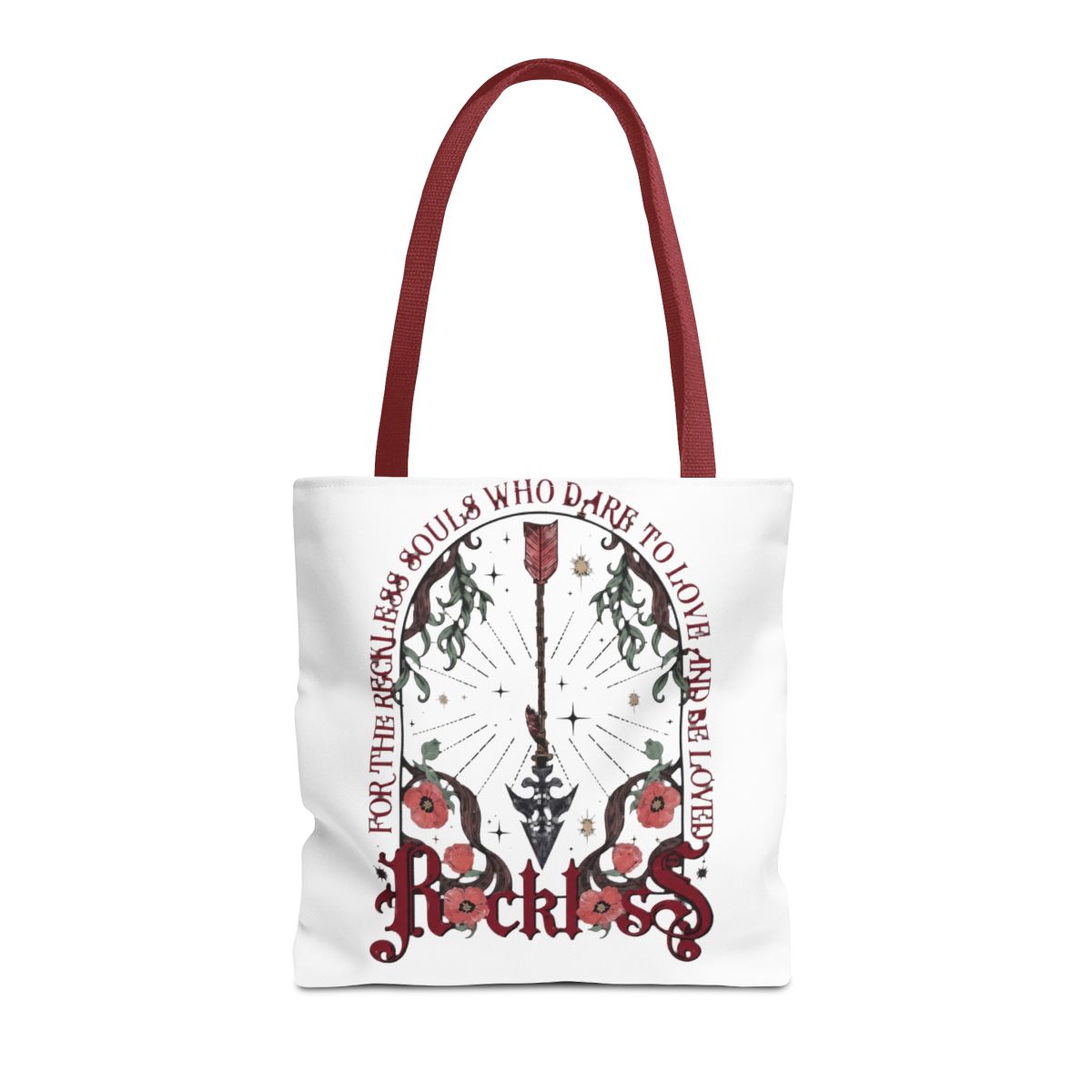 VAMSII Powerless Book Merch Powerless Reckless Book Quote Inspired Crossbody Bag Romantasy Novel Gifts | Lauren Roberts - alternate angle 5, merchandise