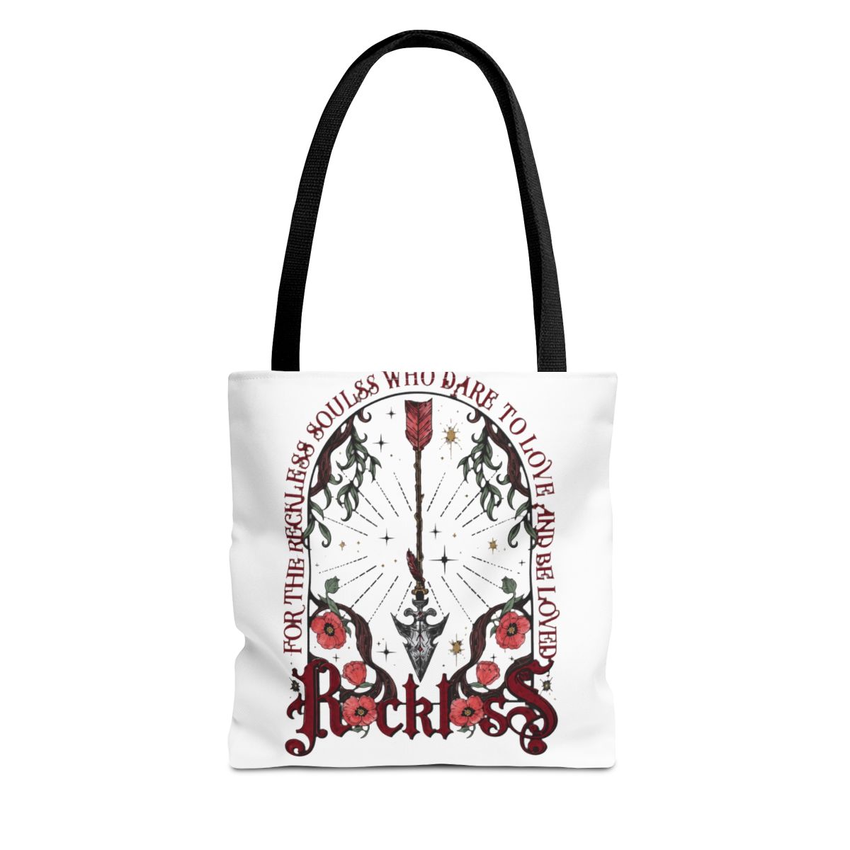 VAMSII Powerless Book Merch Powerless Reckless Book Quote Inspired Crossbody Bag Romantasy Novel Gifts | Lauren Roberts